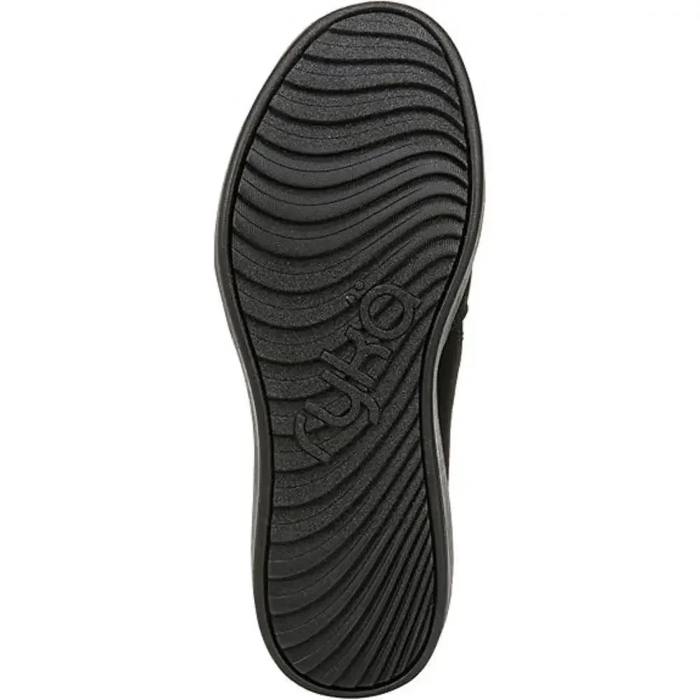 Ryka Luminous I8637F1002 Sneakers Women's 10 Black Slip On Walking Shoes GAL1068